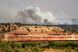 Firefighter becomes fourth to die in blaze near Colorado-Utah border as wildfires continue to burn