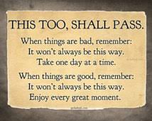 Image result for this too shall pass