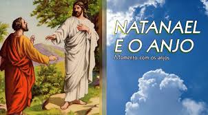 Resultado de imagem para jesus e natanael