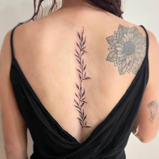 Pretty spine vine. Also that rhymes and I'm really ecstatic about that ...
