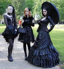 Image result for goth fashion