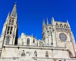 Burgos Cathedral Gothic exterior Spain (由 AI 生成)