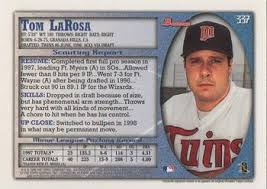 The Trading Card Database | Tom LaRosa Gallery - 1119-337Bk