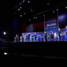 California governor candidates talk over one another in rapid-fire debate