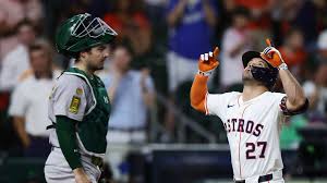 Astros Rout Athletics Behind Altuve's 4 Hits