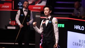 World Snooker Championship: Wu Yize into final after miss from 'devastated' Mark Allen