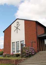 Bildresultat för Kyrkobyggnad med kristusmonogram