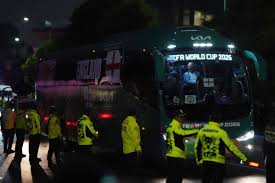 World Cup serenade: Mexican fans blast horns outside hotel to disrupt England players' sleep