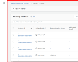 Image of Elastic Disaster Recovery Console showing the creation of a replication group