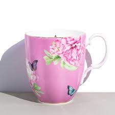 KORA X Royal Albert Friendship Mug | Pink