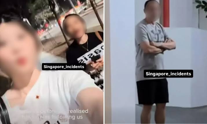 Women chase alleged stalker through Sengkang estate, saying 'he messed with the wrong person'; video goes viral with 70,000 views