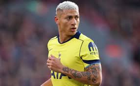 Why is Richarlison not playing today for Tottenham vs Atletico Madrid in leg 2 of 2026 Champions League rou...