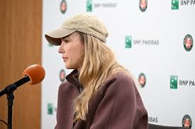 Press conference: Kalinskaya QF