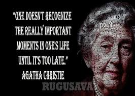 Agatha Christie Quotes On Life. QuotesGram via Relatably.com