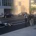 Cleveland police officer on motorcycle hit by van outside police ...