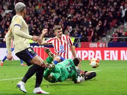 Barça busca la remontada en la Copa del Rey tras caer 0-4 ante Atlético Madrid