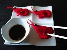 Image result for felt food shrimp