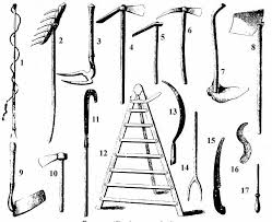 Resultado de imagen de herramientas para la agricultura de subsistencia