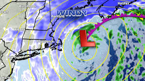 Heavy snow accumulation on vehicles