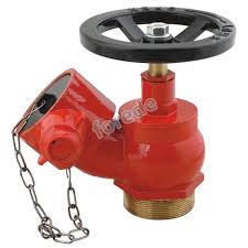 2.5" Bsp Screw Type Oblique Fire Hydrant Landing Valve