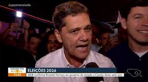 MDB confirma candidatura de Ricardo Ferraço ao governo do Espírito Santo