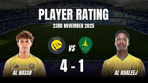Al Nassr vs Al Khaleej Player Ratings, Saudi Pro League 2025-26