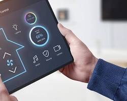 Smart home automation system interface domotica, generada por IA
