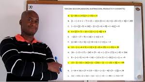 Resultado de imagen de imagen de operaciones de suma resta multiplicacion y division potenciacion