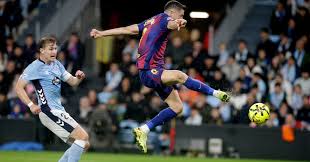 ثلاثية ليفاندوفسكي تقود برشلونة للفوز 4-2 على سيلتا فيجو بالدوري