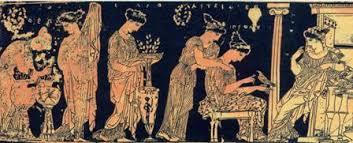 Risultati immagini per donna greca antica