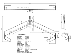 F3B Nurflügel \u0026quot;Goshawk\u0026quot; von Dr. Hans-Jürgen Unverferth