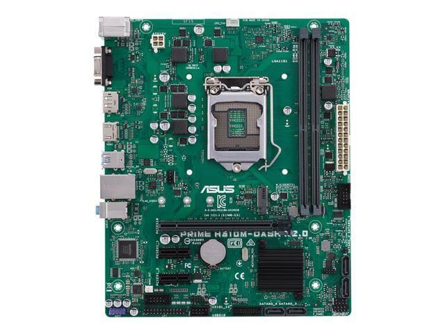 ASUS PRIME H310-DASH R2.0 Intel LGA 1151 H310 EATX Desktop Motherboard