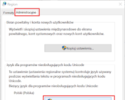 Obraz: Ekran wyboru regionu i języka w systemie Windows 11