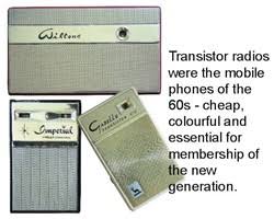 Image result for FIRST TRANSISTOR RADIOS OF 1960'S