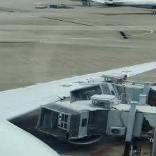 China Eastern Jet Hits Jet Bridge During Gate Docking at Shanghai Hongqiao