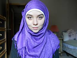 muslim scarf purple irish tutorial arab arabian pale pashmina Hijabi Hijab Muslimah cat eye hijab fashion. “The Art of the Scarf” Hijab Tutorial - tumblr_m6t0h9SYwf1qk1ps5o10_1280