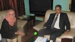 مفوض حقوق الإنسان يجري مباحثات