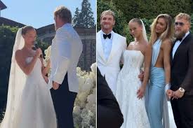 Logan Paul and Nina Agdal Marry in Lavish Lake Como Wedding