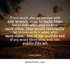 Make personalized picture quotes about love - If you would shut up ... via Relatably.com