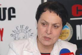 Speaker of Armenian opposition Arman Musinyan. Armenia&#39;s Human Rights Commission chair Larisa Alaverdyan. - alaverdyan