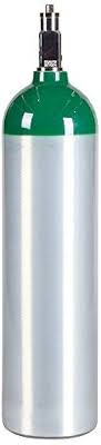 Medical Oxygen Cylinder with CGA870 Post Valve - D Size ...