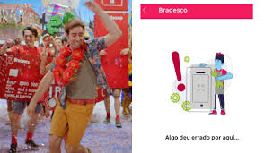 De novo? Bradesco sai do ar e deixa clientes na mão em plena folia, nesta segunda (16)