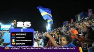 Curaçao é o menor país da história a se classificar para a Copa