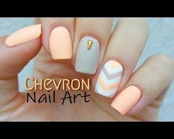 Image de Chevron Nail Art