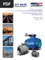 SCV Trunnionballvalve 6d 122325 1766526659 | PDF | Valve