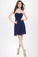 Robe bustier Femme bleu Kiabi