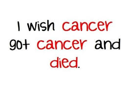 Bildergebnis für fuck cancer
