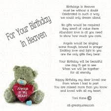 For Your Birthday In Heaven - Still loved still missed and very ... via Relatably.com