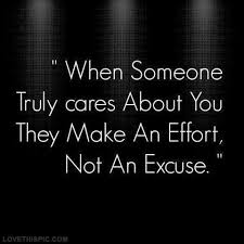 Make An Effort, Not An Excuse Pictures, Photos, and Images for ... via Relatably.com