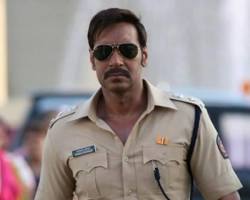 Image of Ajay Devgn as DCP Bajirao Singham in Sooryavanshi Movie